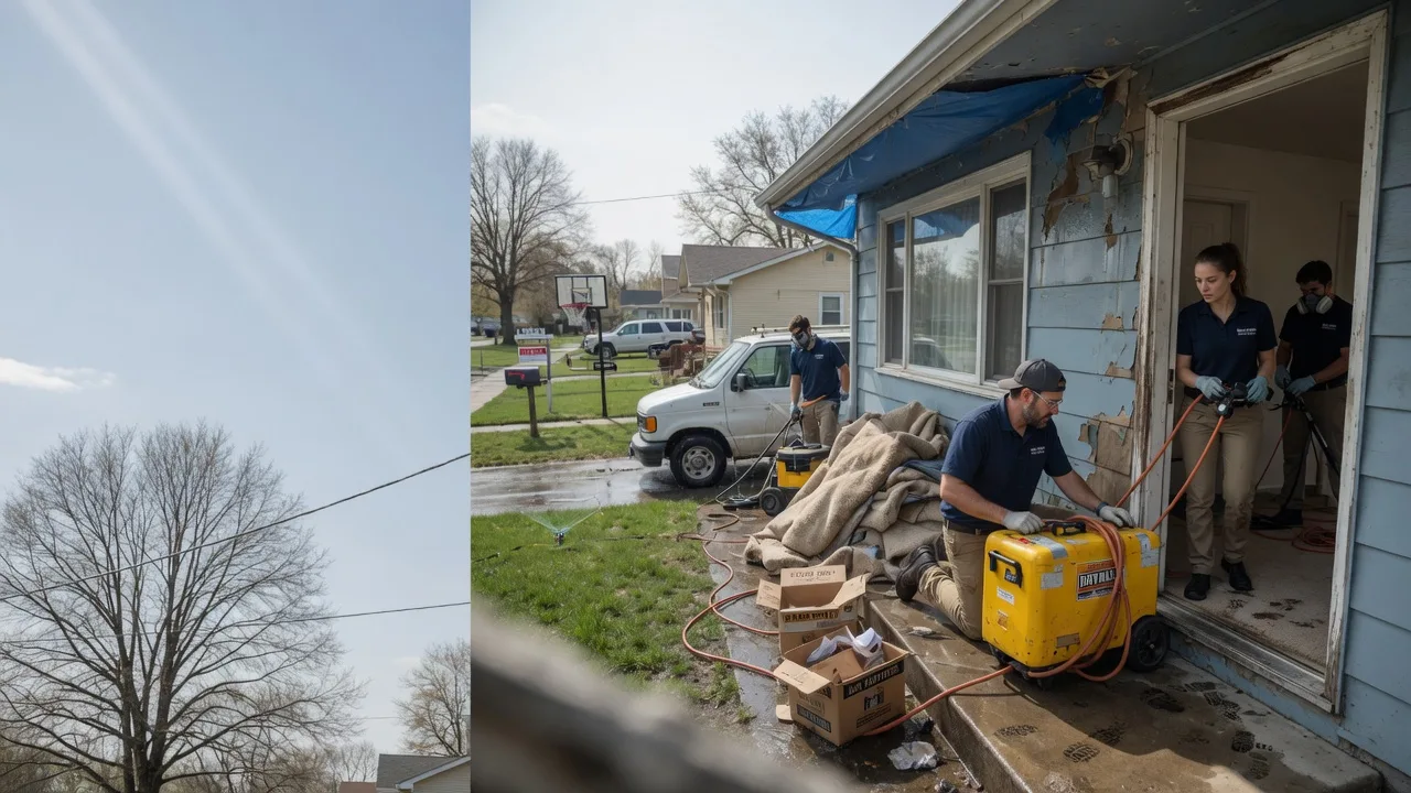 Basement Flood Cleanup in Nixa, MO near me